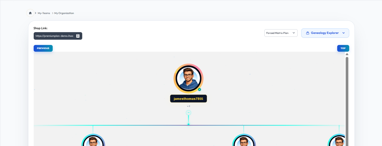 Profile Dropdown